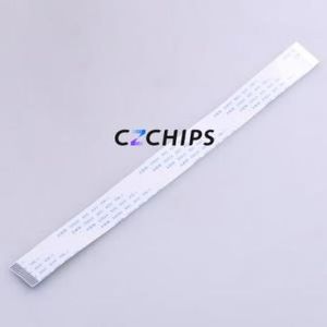 KH-FFC-A1.0-16P-200MM FFC Cable (Flexible Flat Cable) P=1mm Connector 16P 1mm 0.3mm Non-Inverting - Product Image 1