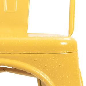 Meubles de Restaurant, mobilier moderne, coloré et durable, chaise de café, en métal, silla <span class=keywords><strong>del</strong></span> comedor - Product Image 4