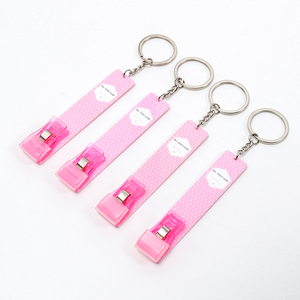 売れ筋 ATM カードクリップ キーチェーン カードプラー キーホルダー ロングネイル用 クレジットカードグラバー - Product Image 1