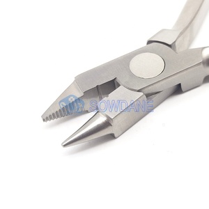 Alicates de ortodoncia para instrumentos dentales de alta calidad, pinzas para doblar alambre duro de laboratorio, alicates para doblar arco de pico de pájaro - Product Image 4