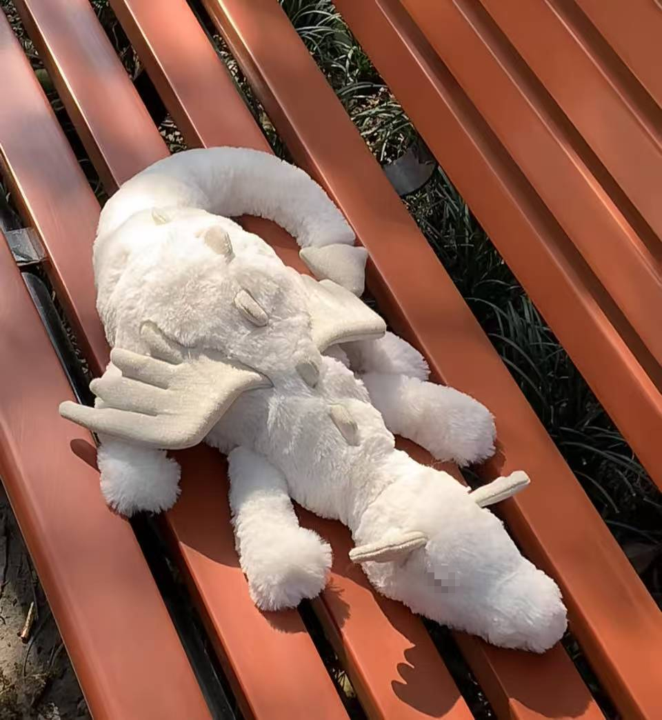 50cm Snow Dragon Medium sized
