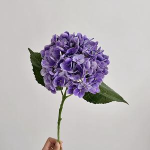 Flores de Hortensia Artificiales de Tacto Real, Tendencia 2026, Venta Caliente, Hortensias de Látex Verdes y Blancas para Decoración de Bodas y Hogar - Product Image 6