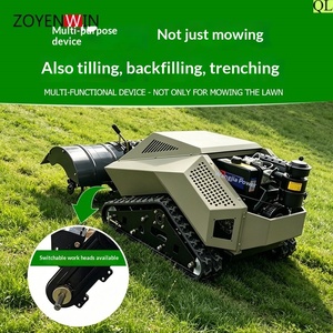 Tagliaerba Telecomandato per Uso Domestico, <span class=keywords><strong>Motozappa</strong></span> Rotante, Trituratore d'Erba Multifunzione Tutto in Uno - Product Image 5