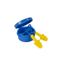 Oreillettes en Silicone, avec cordon de sécurité, réutilisables, de haute qualité, norme CE, 100 pièces