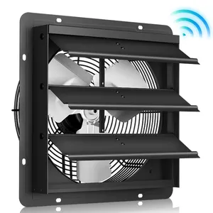 Thermostat ec avec contrôle de l'humidité pour serre chien poulet maison ventilation stores en acier inoxydable ventilateur d'extraction