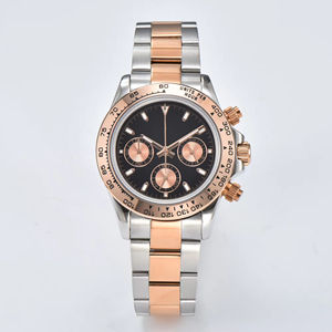 นาฬิกาข้อมือผู้ชายระบบกลไกอัตโนมัติสุดหรู ฟังก์ชั่นจับเวลาแบบคลาสสิก กันน้ำ ใช้งานได้เต็มประสิทธิภาพ - Product Image 3