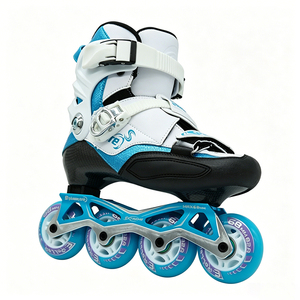 Patins à roulettes pour adultes, cadre en aluminium CNC, 4 roues, roulements ABEC, botte rigide, freestyle, slalom, vitesse, pour hommes et femmes - Product Image 5