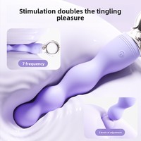 Perles Anales, Plug Anal, Œuf d'Amour, Vibrateur 10 Modes, Stimulateur Télécommandé, Rechargeable, Étanche, Jouet Sexuel Adulte Unisexe