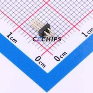 HX PZ-127WV-2x2P Pin Header Through hole Component (THT),P=1.27mm Connector 2x2P 1.27mm 1.27mm Pin Header - Product Image 1