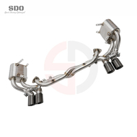 Tubos de Escape Catback de Acero Inoxidable SDO para Porsche 911 997.1 Carrera 3.6L 3.8L 2005-2008, Válvula de Vacío de Alto Rendimiento