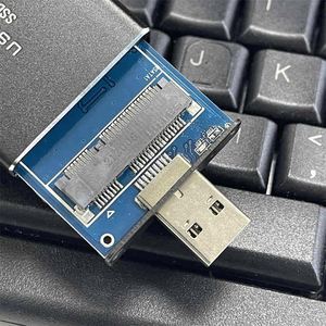 กล่องใส่ฮาร์ดดิสก์ภายนอกแบบไร้สาย MSATA เป็น SSD USB3.0 พร้อมอะแดปเตอร์แปลง Mini PCI-E เป็น USB พร้อมชิป ASM - Product Image 2