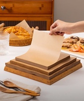 Papier sulfurisé en silicone de qualité alimentaire, antiadhésif, résistant aux hautes températures, pour four et micro-ondes, en promotion