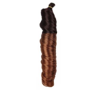 Mèche Bouclée Française pour Tresses, <span class=keywords><strong>Cheveux</strong></span> à Tresser Soyeux, Tresses Passion, <span class=keywords><strong>Cheveux</strong></span> Synthétiques, Extensions de <span class=keywords><strong>Cheveux</strong></span> Yaki - Product Image 4