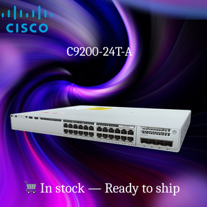 Novo para Catalyst C9200-24T-A Enterprise 24-Port Managed <span class=keywords><strong>Layer</strong></span> <span class=keywords><strong>3</strong></span> Gigabit Network <span class=keywords><strong>Switch</strong></span> com POE SNMP QoS - Product Image 2