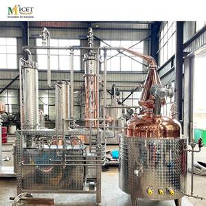 Equipo de Destilación Eléctrico MICET 600L, Alambique de Cobre, Destilador de Reflujo, Torre de Destilación Multifuncional para Ginebra y Brandy - Product Image 4