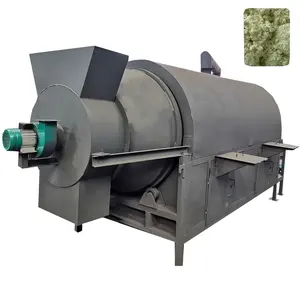 Energy saving Organic Fertilizer Dryer Soybean Dregs Bread Bran Drum Dryer Bran Drying Machine small rotary kiln dryer