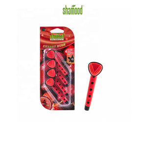 4pk Logo Vehículo Aromas Fragancia Car Vent Stick Ambientador Auto AC Sticks Aromaterapia para <span class=keywords><strong>Interior</strong></span> del coche - Product Image 6