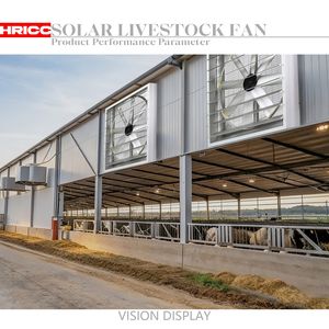 Ventilateur axial de refroidissement à <span class=keywords><strong>air</strong></span> mural personnalisable <span class=keywords><strong>Extracteur</strong></span> de <span class=keywords><strong>serre</strong></span> avec ventilation industrielle à énergie solaire OEM ODM pris en charge - Product Image 5