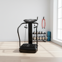 Appareil de fitness multifonctionnel ABS à vibrations pour amincissement, avec poignée à corde, pour usage domestique