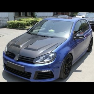Carcasa de cubierta de capó de fibra de carbono modificada de alta calidad para Golf 6 <span class=keywords><strong>GTI</strong></span> R20 Easy <span class=keywords><strong>Auto</strong></span> Body Kit Tow Hook Replacement para - Product Image 2