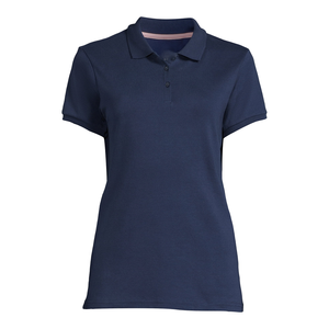 OEM Logo personnalisé de haute qualité 100% coton spandex polyester Polo femmes décontracté sport style meilleur prix courte longueur d'impression - Product Image 1