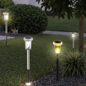 Lampada Solare da Giardino IP44 Impermeabile, Piccola Lampada LED Solare <span class=keywords><strong>per</strong></span> Esterni, Illuminazione Stradale <span class=keywords><strong>per</strong></span> <span class=keywords><strong>Balcone</strong></span> e Decorazioni da Giardino - Product Image 5