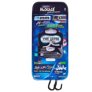 Elastic Rope With <b>Hooks</b> 8Mm X 80Cm 2Pc For Tie Downs - Product Image 2