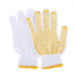 Guantes de Algodón de Alta Calidad con Textura Completa en la Superficie, con Puntos de Silicona, Talla XL, Personalizables - Product Image 3