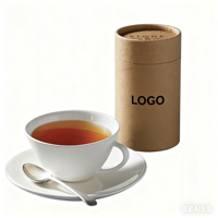 Emballage de tube de papier de carton imprimé par logo de boîte ronde de cylindre personnalisable pour le bidon cylindrique de cadeau ou de cosmétiques