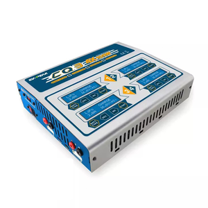 Chargeur de batterie multifonction EV-PEAK CQ3 10A 4100W 110-240V 6S 4 canaux avec équilibrage, accessoires pour drones et modèles réduits d'avions, rouge/bleu - Product Image 4