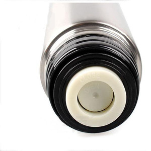 Termos de Acero Inoxidable de Doble Pared con Aislamiento al Vacío, con Forma de Bala, de 1 Litro, para Té de Yerba <span class=keywords><strong>Mate</strong></span> y Café - Product Image 2