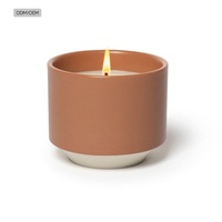 Bougies parfumées en céramique pour huiles essentielles, usage durable, OEM&ODM, décorations colorées pour la maison, idéales pour les hôtels, salles de bain et bureaux.