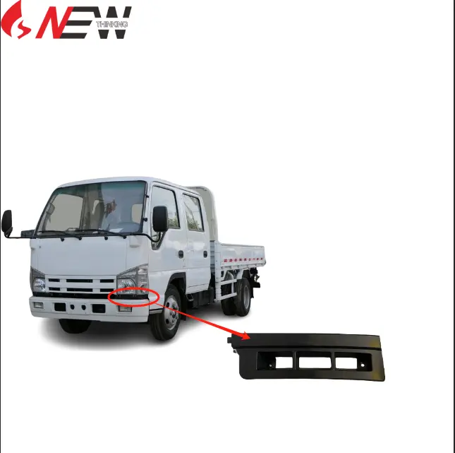 ISUZU ELF 100P N-SERIES NJR85 MK6 07 için japonya kamyon tamir parçaları ve modifikasyon parçaları far siyah veya krom altında mevcut