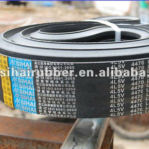 Generador V cinturón de goma Fan envuelto estrechas bandas común V cinturón - Product Image 4