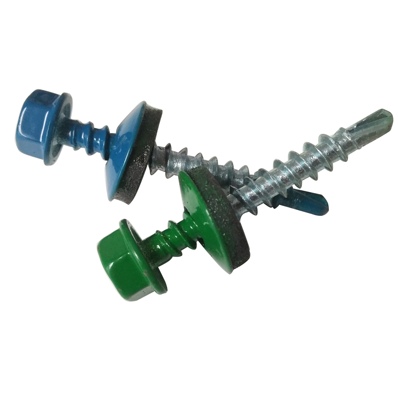 Painted Hex Head Self Drilling Screw 5