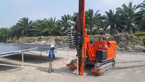 Macchina Idraulica Solare per Battitura e Inserimento Pali in Acciaio MZ460Y-3 - Product Image 5