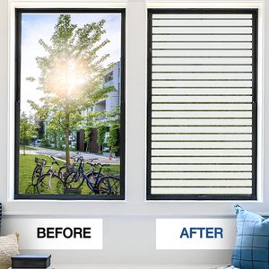 <span class=keywords><strong>GANI</strong></span> smerigliato pellicola per finestre ad adsorbimento elettrostatico in vinile adesivo per finestre in vetro Anti-Look opaco pellicola per finestre - Product Image 4