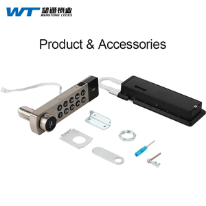 Tastiera digitale Password mobili di stoccaggio armadio cassetto rotazione armadio serratura aperta - Product Image 6