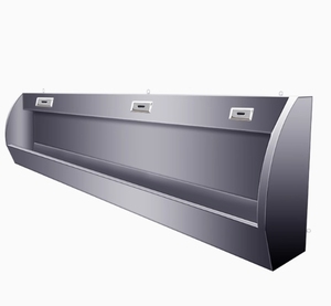 Treo tường bằng thép không gỉ nơi để tiểu công cộng nhà vệ sinh nơi để tiểu ngoài trời công cộng - Product Image 2