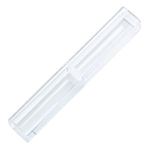 Wholesale Full Transparent Plastic Pen <b>Box</b> With Square Custom Printed Logo for Pen <b>Gift</b> - Product Image 5