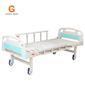 GRACEMED Z04 調節可能な2クランク式手動病院診察台（ベッドトイレ付き、ステンレス製） - Product Image 5