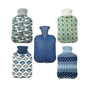 Bouteille d'eau chaude en caoutchouc avec couvercle en peluche super doux, bouteille d'eau chaude en caoutchouc de haute capacité, sac d'eau chaude - Product Image 3