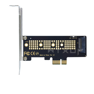 อะแดปเตอร์บอร์ดพัฒนา NVMe PCIe X1 ถึง M.2 สำหรับ SSD M.2 รุ่น 2230/2240/2260/2280 - Product Image 1