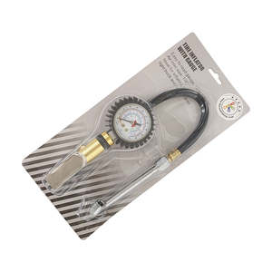 Inflador de Neumáticos con Manómetro, Boquilla de Aire de Alta Resistencia 220PSI, Manguera Larga, Accesorio Neumático para Reparación de Automóviles - Product Image 3