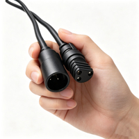 Connecteur de faisceau de câblage circulaire 3 broches plaqué or OEM ODM pour applications automobiles et aéronautiques, idéal pour les capteurs