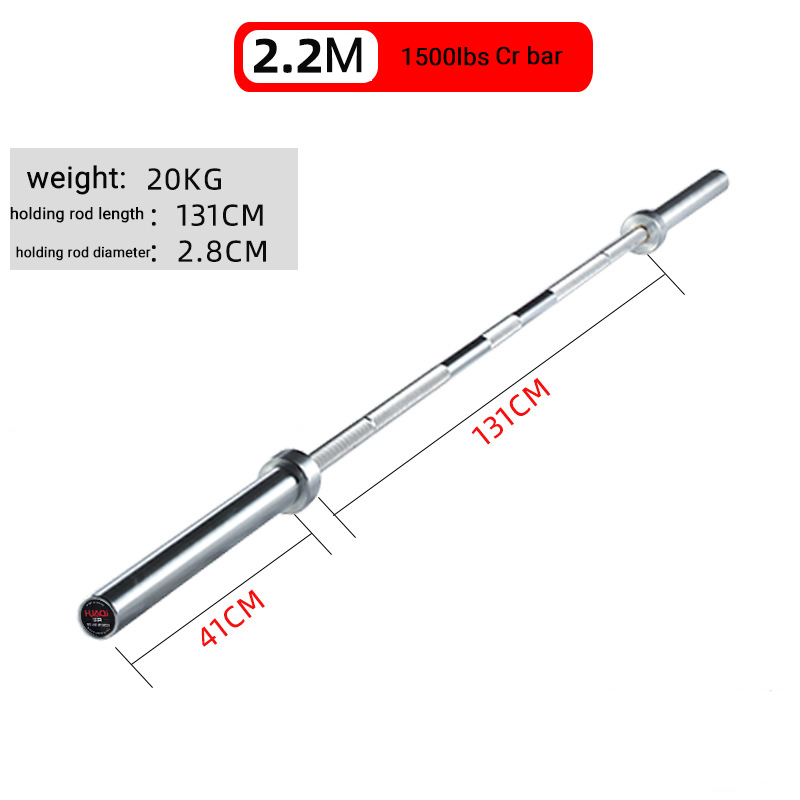2,2 m 1500 libras cromado