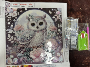 Dipinto di diamante ab trapani meravigliosi per bambini fai da te Set di arti e mestieri in resina Diamond Dot <span class=keywords><strong>Art</strong></span> Painting Kit di pittura a diamante 5d unicorno - Product Image 3