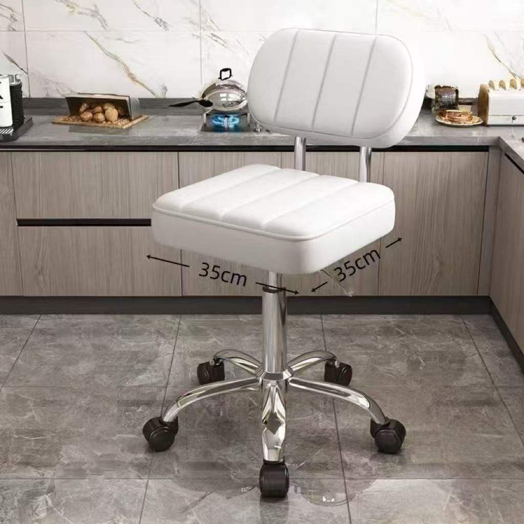 Version Épaissie Blanche - Roues Silencieuses à Griffes Métalliques