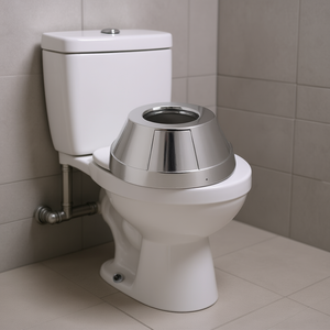 Roseta Cónica para Tubería de Suministro de WC DM Ext 78 Cromada Diámetro 26 - Product Image 2