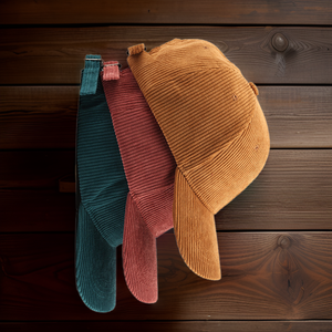 Casquette de baseball unisexe en coton personnalisable à votre logo, chapeau de papa en velours côtelé uni 6 panneaux - Product Image 4